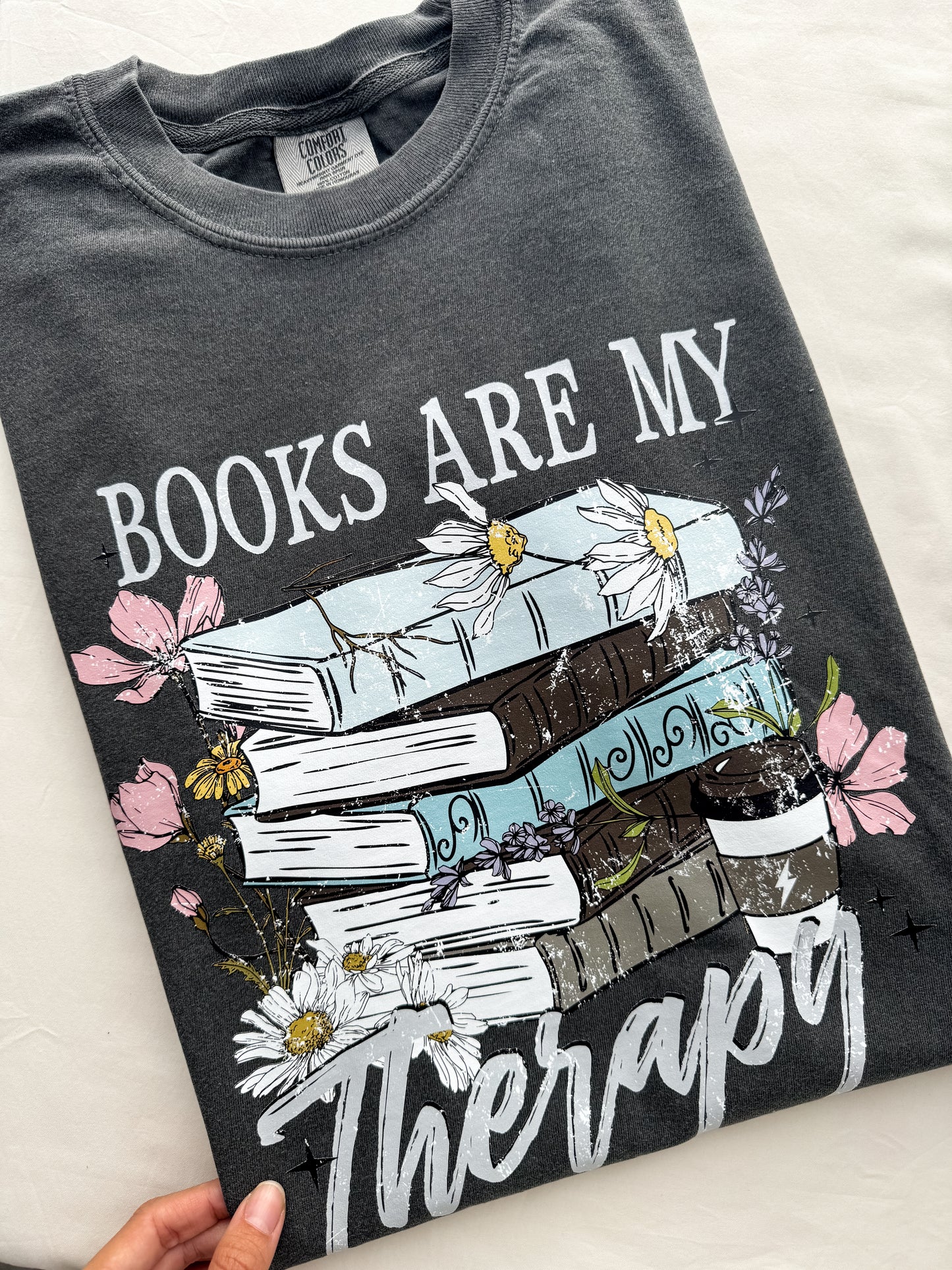 Books are my Therapy T-Shirt