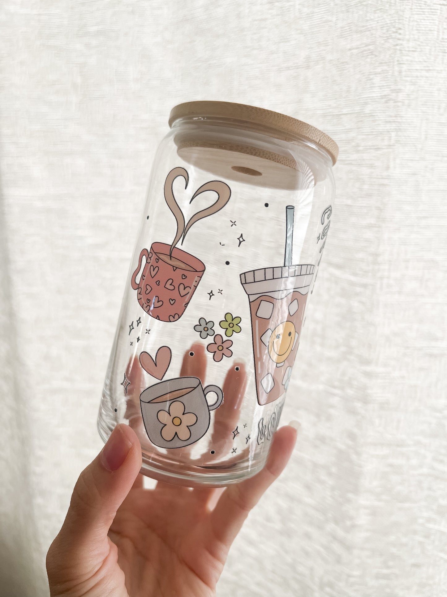 Coffee Lover Glass Cup