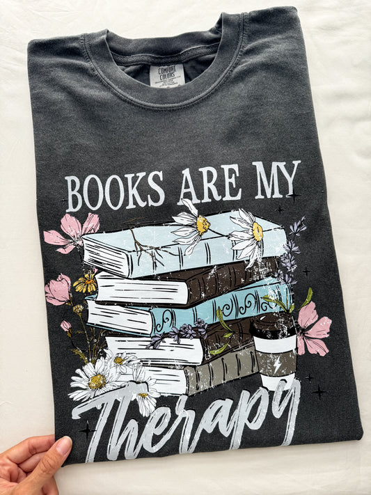 Books are my Therapy T-Shirt