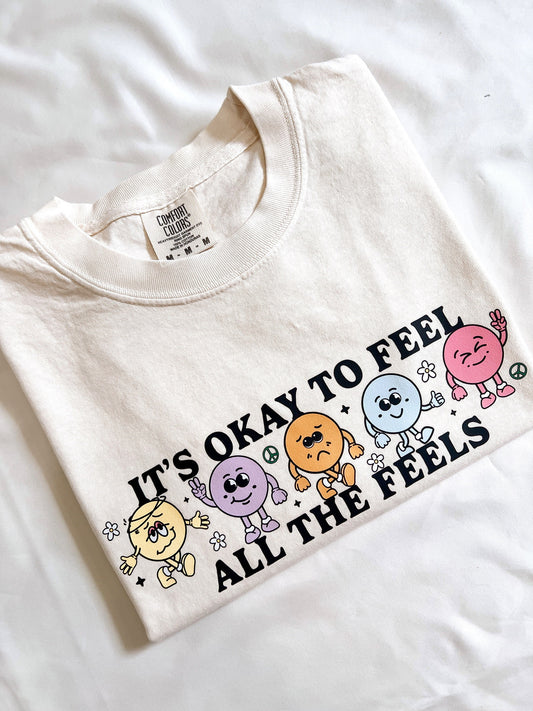 It's Okay to Feel all the Feels T-Shirt