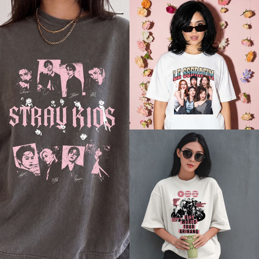 K-Pop T-Shirt ~ PRE-ORDER